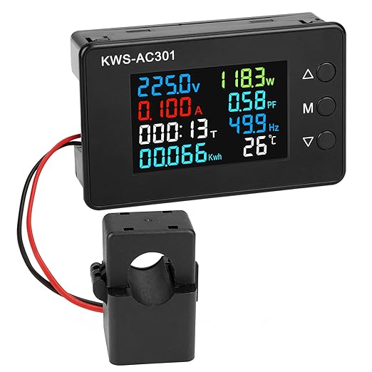 DROK AC Multimeter, 50-300V 0-100A - Image 2
