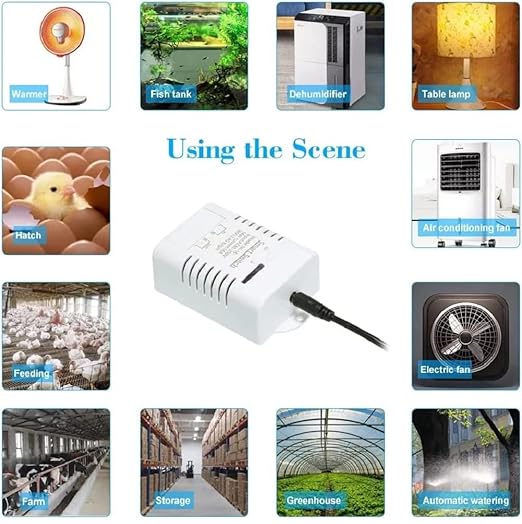 MHCOZY WiFi Temperature Controller Sensor Module, Tuya app Wireless Remote 16A - Image 7