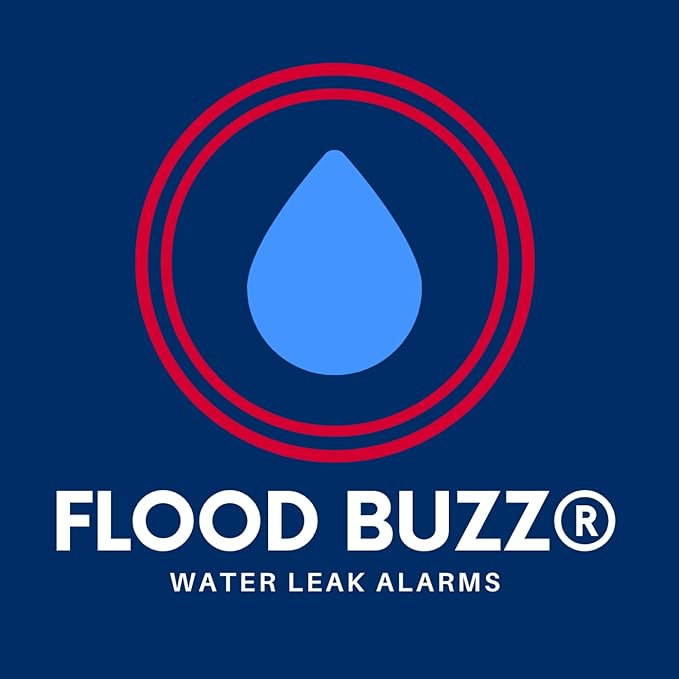 Flood Buzz Small Water Leak Alarm 6-Pack | Ready to Use Right Out of The Box - Image 9