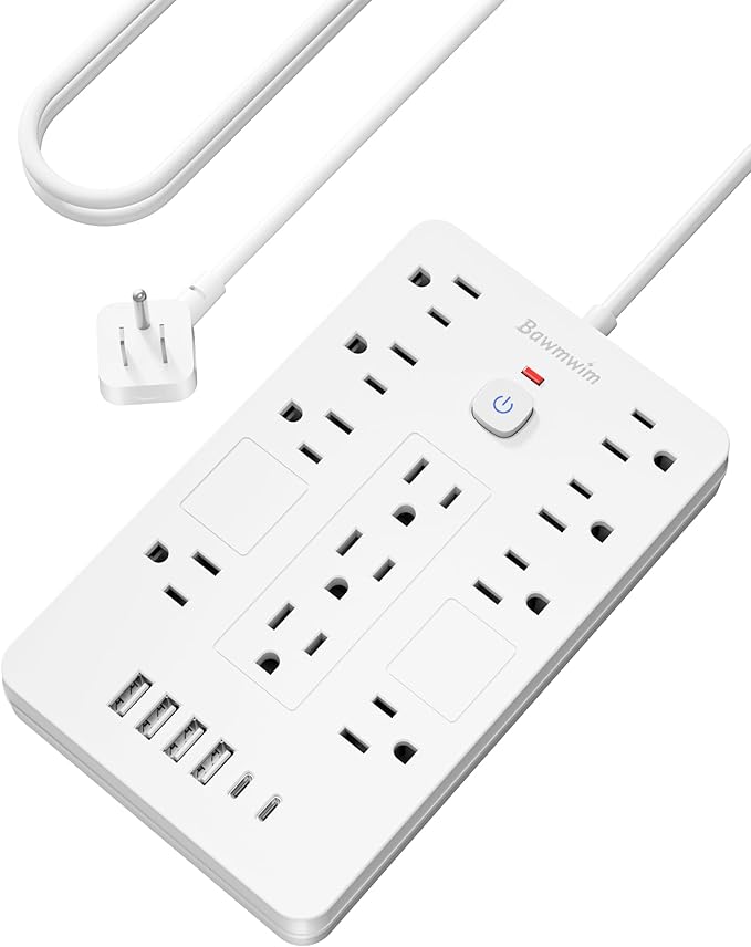 Bawmwim Surge Protector Power Strip by BawmwimDirect