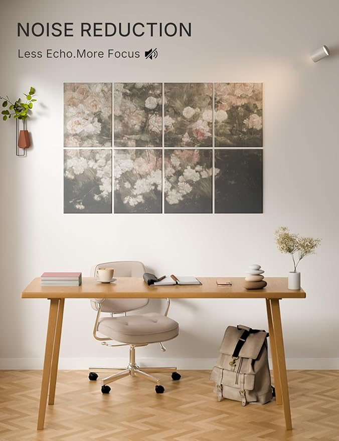 Wall Art Acoustic Panels, Decorative Sound Absorbing Panels - Image 2