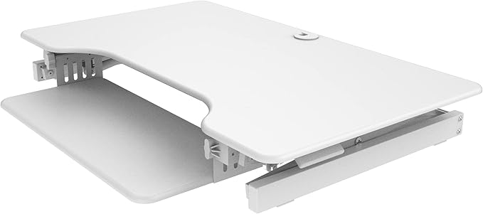 Rocelco 40" Large Height Adjustable Standing Desk Converter - Image 5