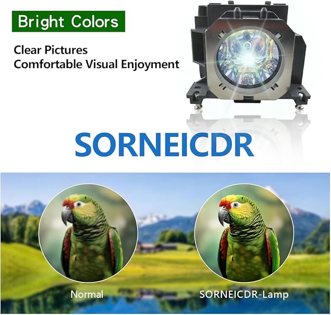 SORNEICDR ET-LAV200 Replacement Projector Lamp Bulb Compatible - Image 3