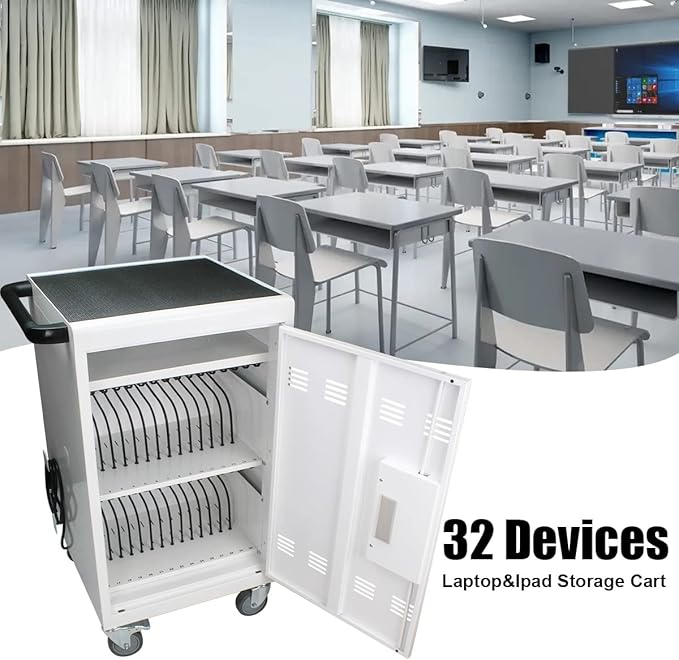 30-Device Mobile Charging Cart - Image 6