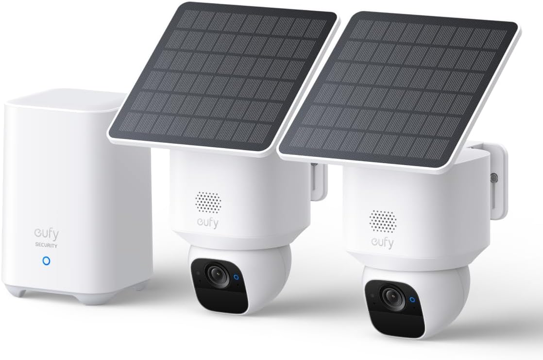 eufy Security SoloCam E30, 2-Cam Pack Kit, Security Cameras Wireless Outdoor