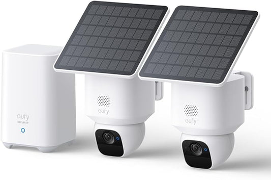eufy Security SoloCam E30, 2-Cam Pack Kit, Security Cameras Wireless Outdoor by eufySecurity