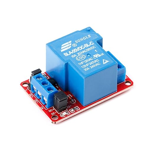 JESSINIE 5V 30A Relay Module, 1 Channel, Optocoupler Isolation, High/Low Trigger - Image 2