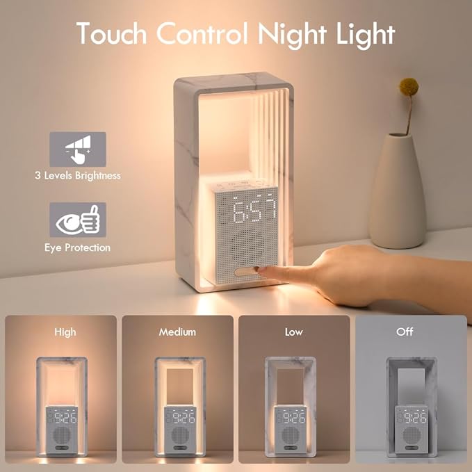WILIT Digital Alarm Clock, Sunrise Alarm Clock - Image 6