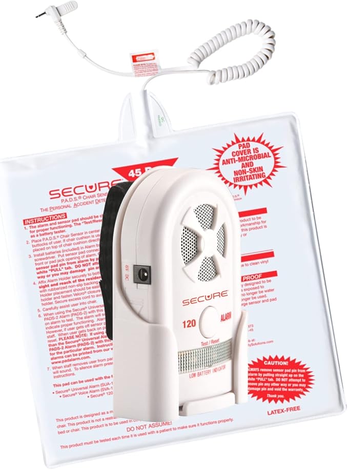 Secure Chair Alarm for Elderly Dementia Patients by SecureSafetySolutions