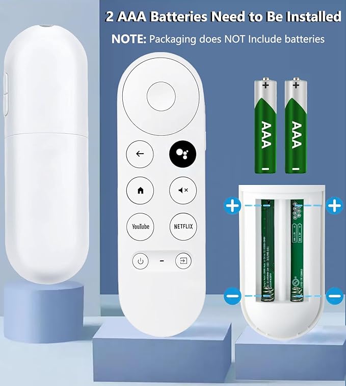 New Voice Remote for Google Chromecast 4k Snow TV, G9N9N Replacement Remote - Image 7