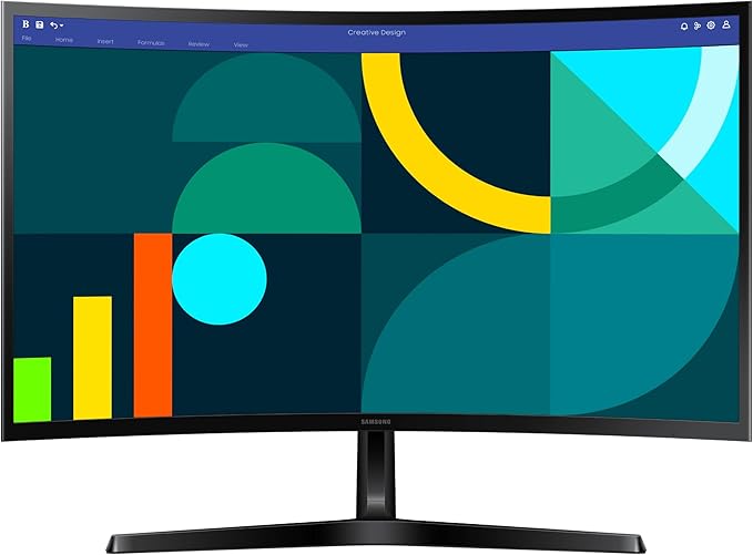 Samsung 27" Essential S3 Series FHD 1800R Curved Computer Monitor, Game Mode - Image 10
