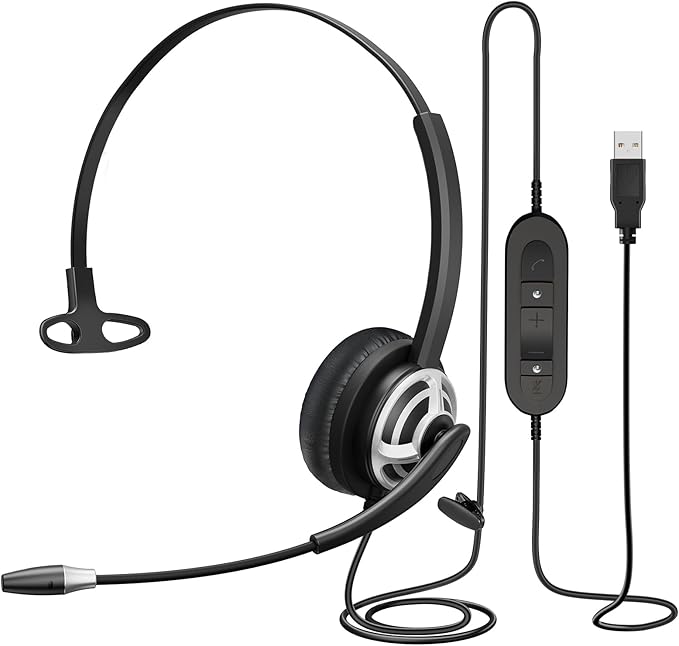 MAIRDI USB Headset with Microphone by MAIRDI