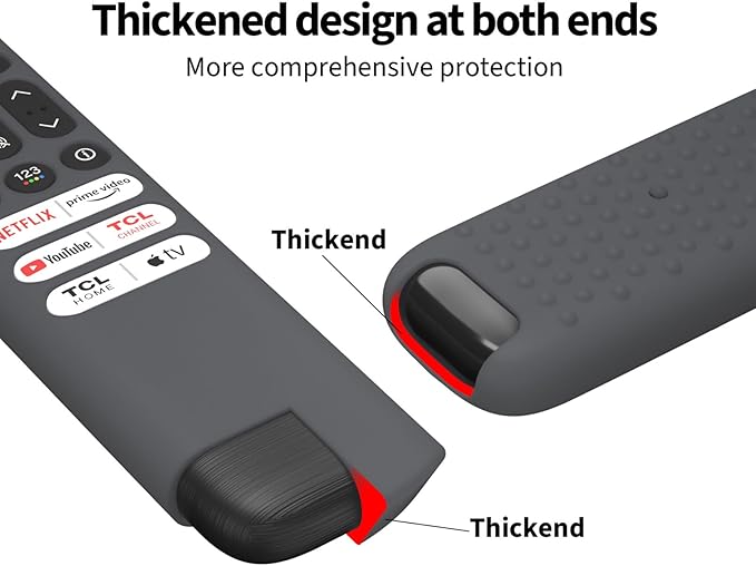 Hi Color Silicone Cover for TCL RC813 FMB1/RC923/RC902V Remote Protective Case - Image 5