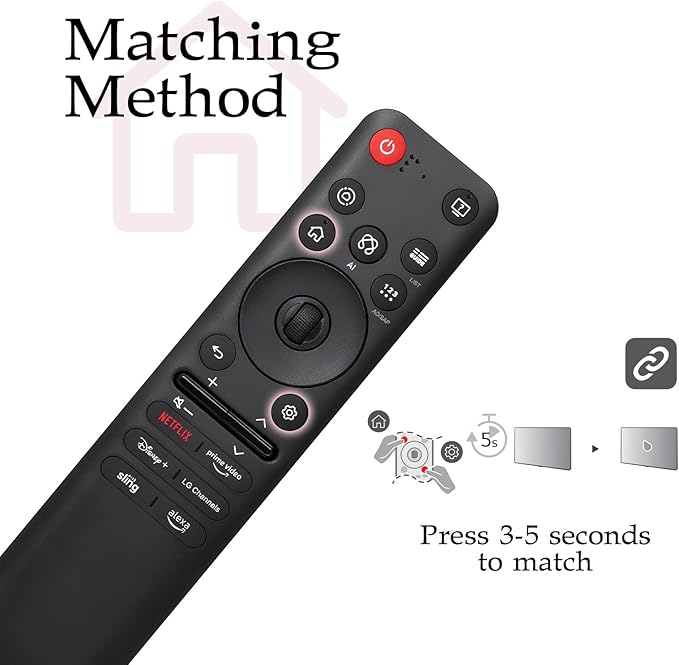 Replacement for LG MR25GA Magic Remote AKB76046602, Voice Control & Pointer - Image 7