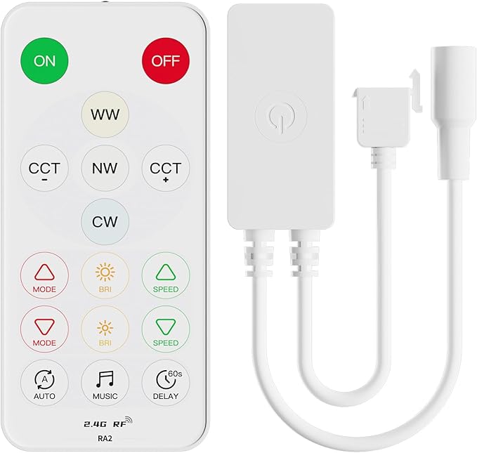 PAUTIX CCT LED Controller Kit SP642E, iOS/Andriod App Control 2.4G RF Wireless by PAUTIX