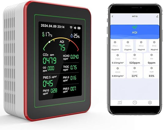 Professional 15-in-1 Air Quality Monitor by Unknown