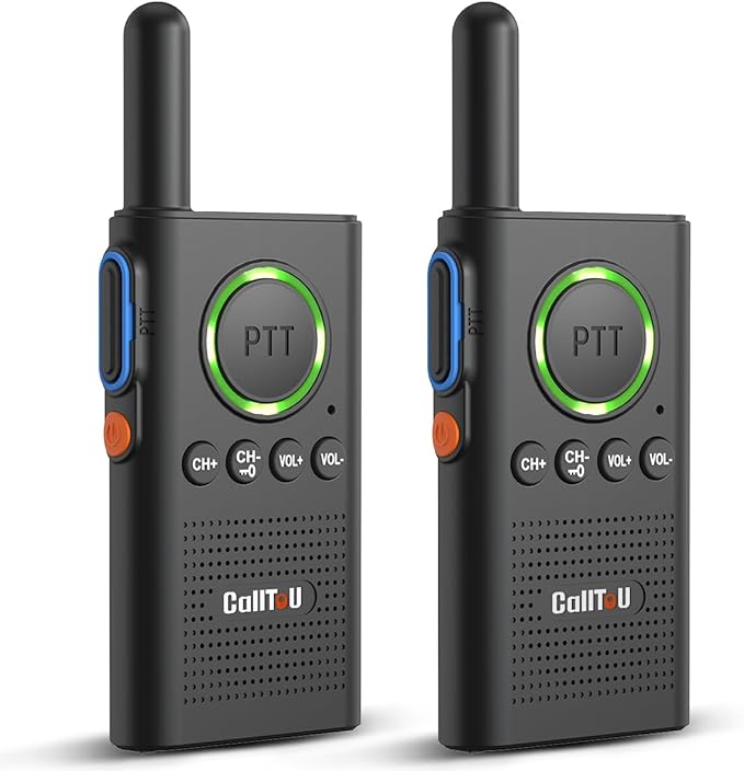 CallToU 2 Way Intercom for Elderly 3300FT Rechargeable 1000mAh Battery by CallToU