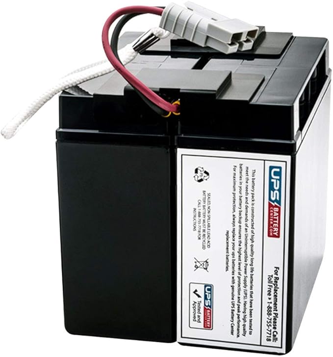New Battery Pack for APC Smart UPS 1500 X93 SUA1500X93 Compatible Replacement by UPS+Battery+Center