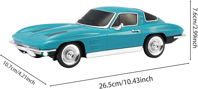 WSTER Retro American Style car Bluetooth Speaker, Portable Wireless Outdoor - Image 8