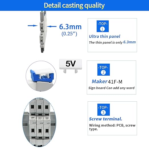 10Pcs 5 Volt Relay Miniature Power Relay 5V DC 6Amp SPDT - Image 2