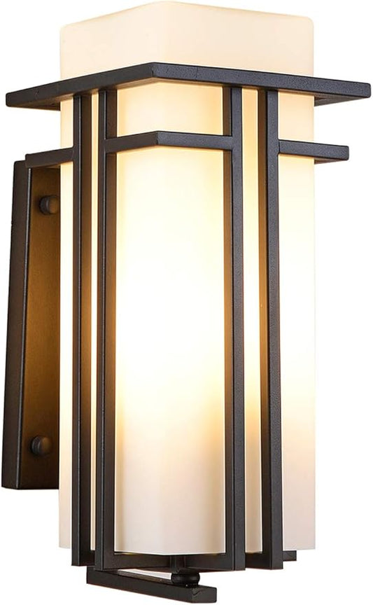 EERU Large Outdoor Wall Lights 15.35" H x 6.7" W, Waterproof Wall Lantern by EERUOUTDOORLIGHTING