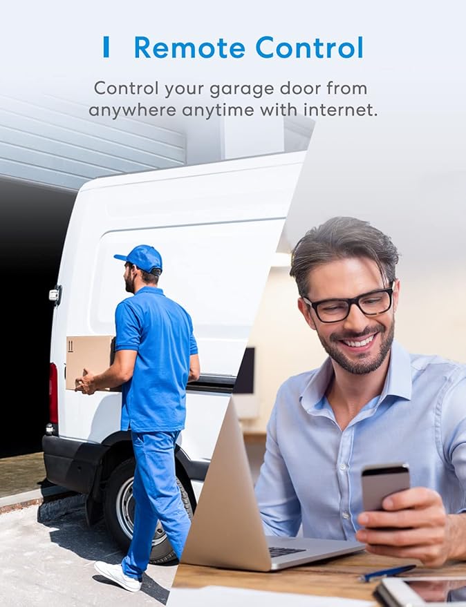 meross Smart Garage Door Opener Remote - Image 7