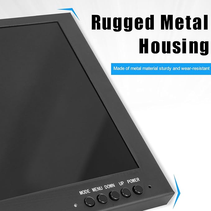 Suprlipy 10.1 Inch Mini Small HDMI Monitor 1920x1200 16:10 IPS Metal Housing - Image 5