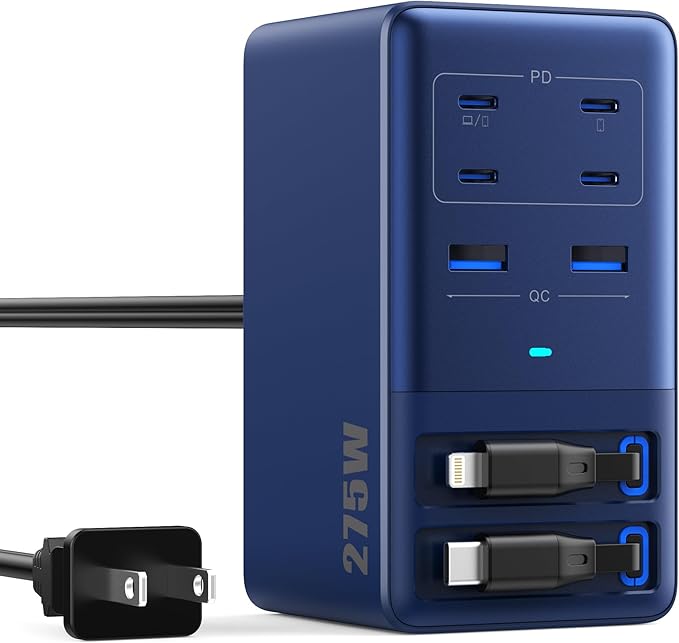 USB C Charger 275W Charging Station by FOCHEW