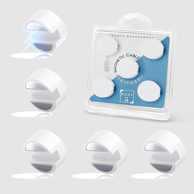 Maveek 5 Sets Magnetic Cable Management Clips by Maveek