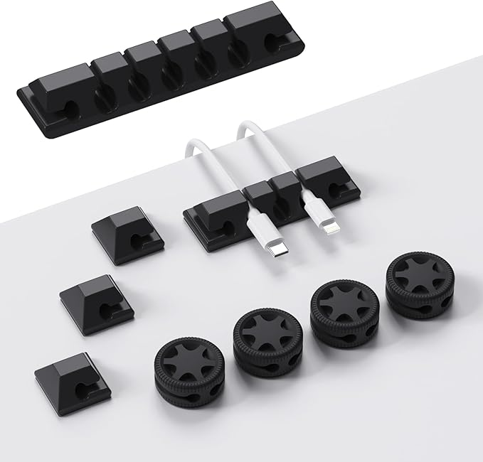 XenovaX 9 Pack Cord Organizer Clips by Unknown