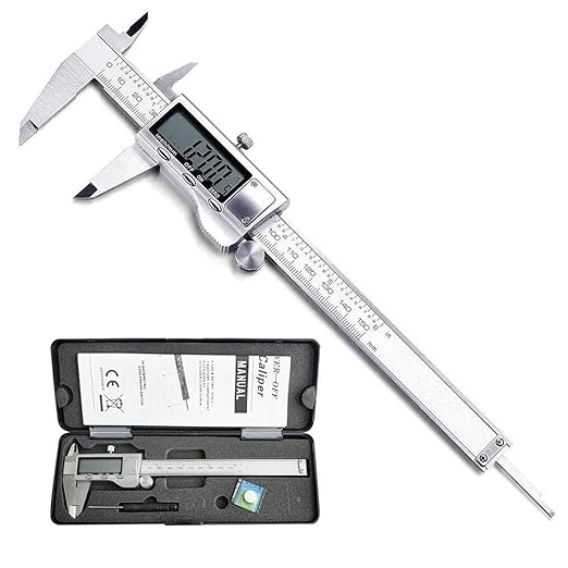 150mm Digital Caliper Stainless Steel Vernier Micrometer Measuring Tool by Unknown