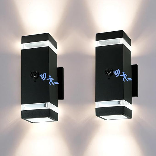iYogaled Motion Sensor Outdoor Wall Lights by iYogaled