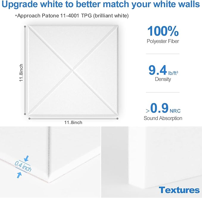 Sonicism 22 Pack X-Lined Acoustic Panels - Image 5