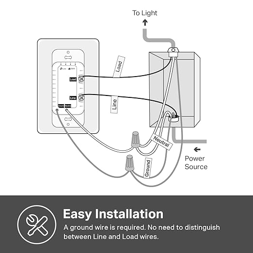 Kasa Smart Light Switch HS200P3, Single Pole, Needs Neutral Wire, 2.4GHz Wi-Fi - Image 7