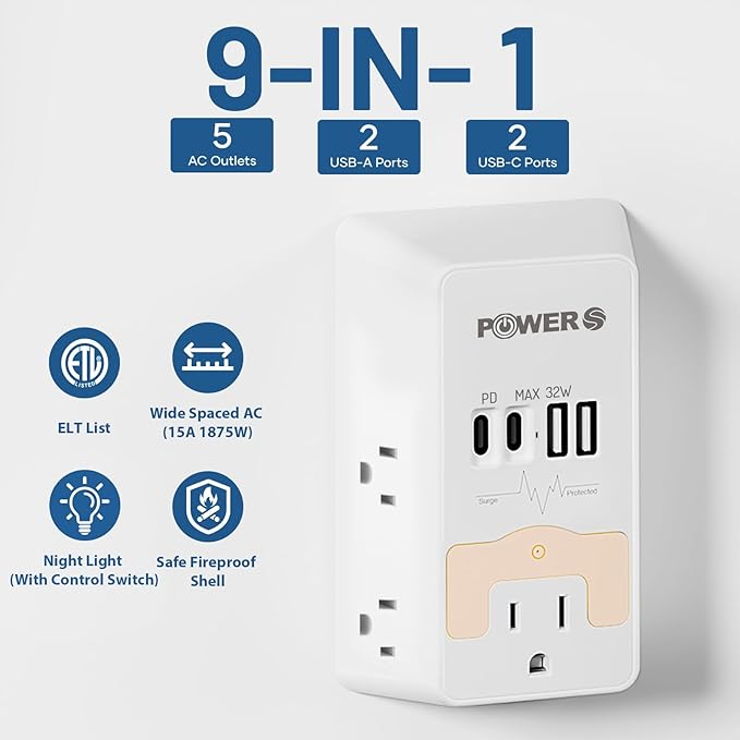 20W PD Fast Charging Wall Outlet - Image 3