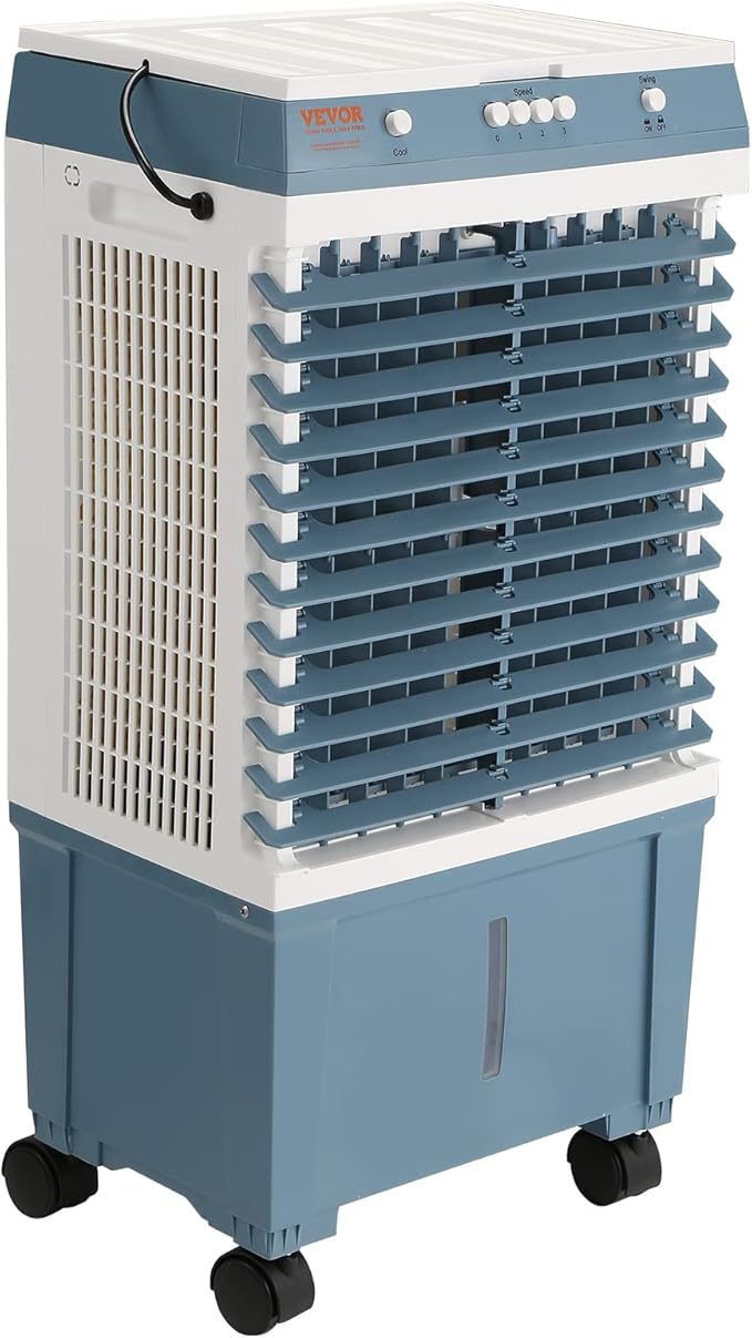 VEVOR Evaporative Air Cooler, 100W 1400CFM Swamp Cooler - Image 10