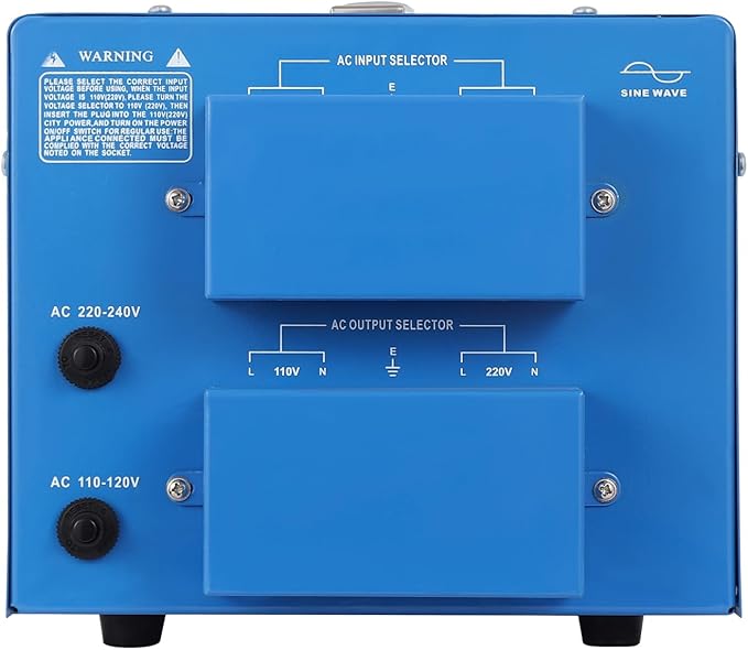 5000W Voltage Converter Auto Transformer Duty Step Up/Down Power Converter - Image 4