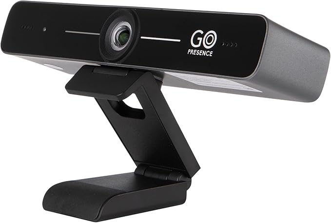 GoPresence Smart 4K Compact Video Conference Camera – Ultra HD 120° Wide Lens by GoPresence
