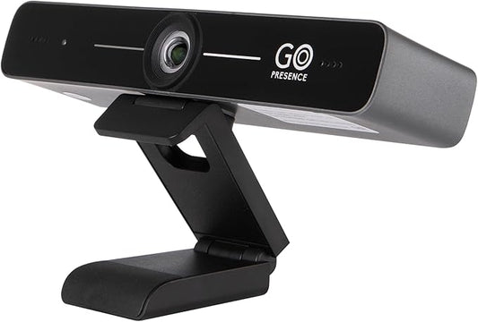 GoPresence Smart 4K Compact Video Conference Camera – Ultra HD 120° Wide Lens by GoPresence