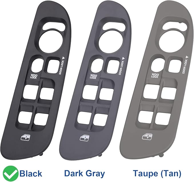 Obaee Driver & Passenger Door Window Control Switch Panel Bezel Compatible - Image 5