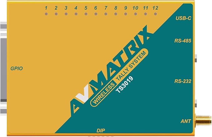 AVMATRIX TS3019-6 200 Meter Wireless Multi-Camera Tally System - Image 5