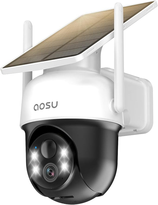 AOSU Solar Camera Security Outdoor by AOSUSecurityOffical