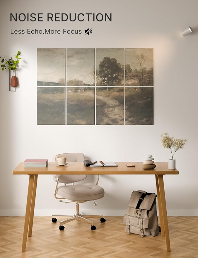 Wall Art Acoustic Panels, Decorative Sound Absorbing Panels - Image 2