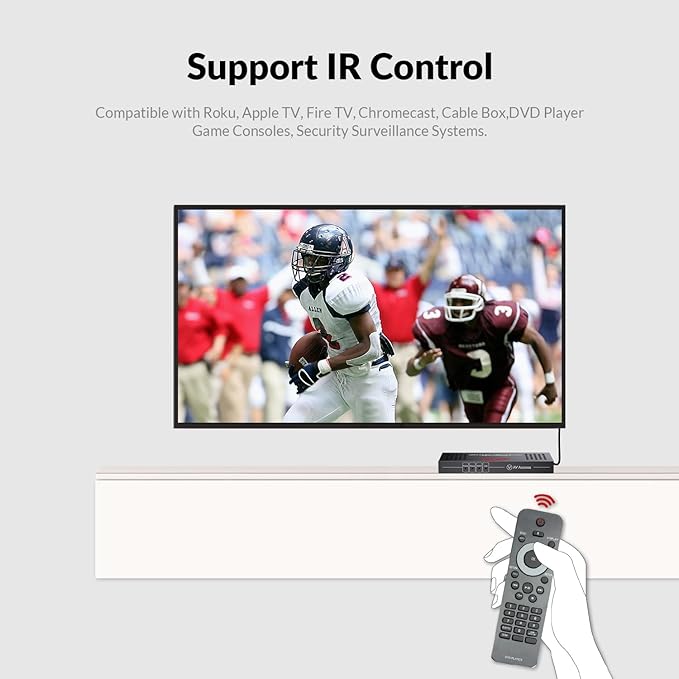 AV Access HDBaseT 4K HDMI Extender Over Cat5e/6/6a/7 4K@60Hz 130ft, 1080P@60Hz - Image 5
