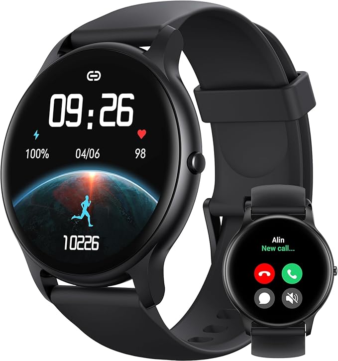 Parsonver Smart Watch for Men Women, HD Screen Fitness Tracker IP68 Waterproof by PARSONVER