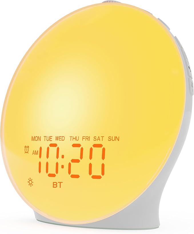 JALL Sunrise Alarm Clock White Noise Sound Machine by JALL