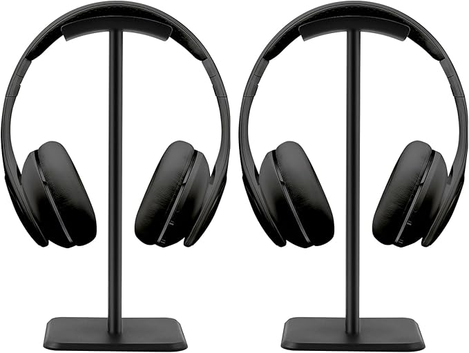 JIKIOU Headphone Stand Gaming Headset Holder Universal Aluminum Metal - Image 8