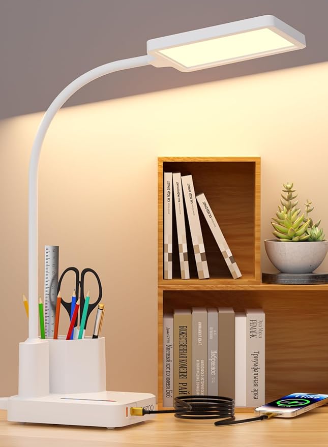 Desk Lamp, LED Desk Lamps for Home Office by COZOO