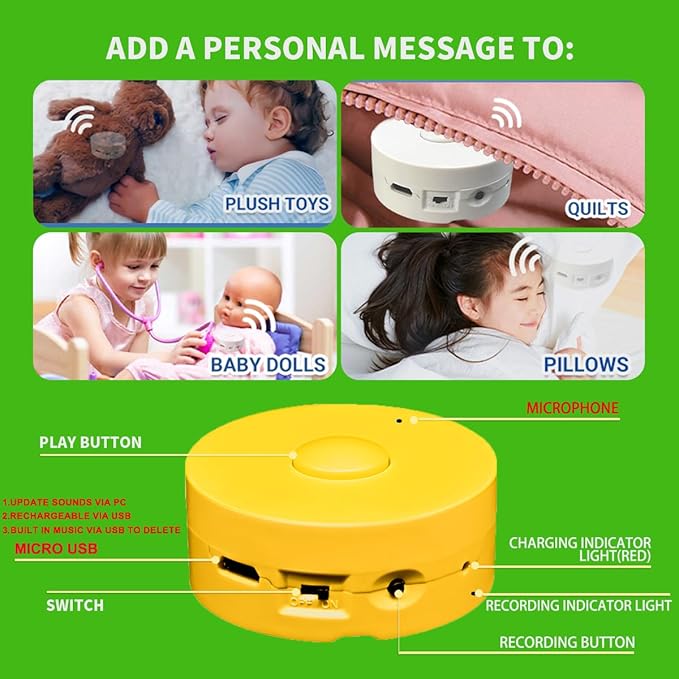 JRGKJCP 16 Minutes Voice Recorder, Record Custom Message - Image 5