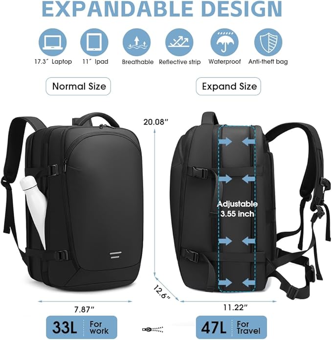 TANGCOLR Vacuum Travel Backpack - Image 6